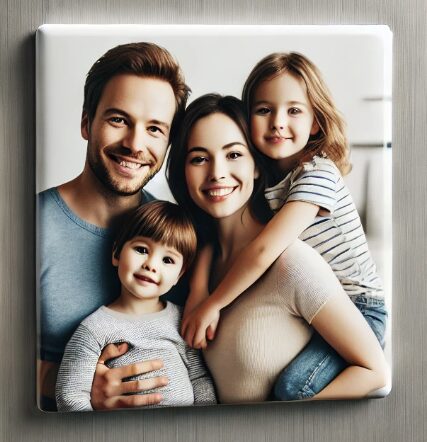 Family Photo Magnet Picture